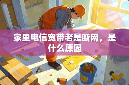 家里电信宽带老是断网，是什么原因