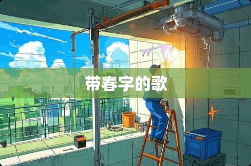 带春字的歌 带春字的歌