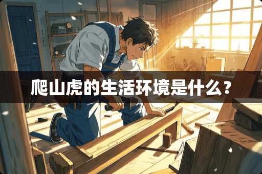 爬山虎的生活环境是什么？