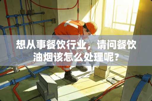想从事餐饮行业，请问餐饮油烟该怎么处理呢？