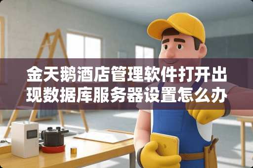 金天鹅酒店管理软件打开出现数据库服务器设置怎么办？