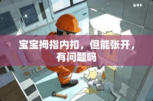 宝宝拇指内扣，但能张开，有问题吗