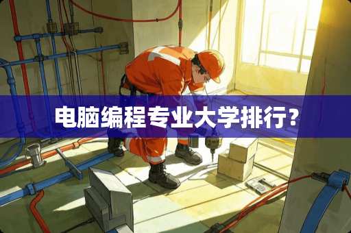 电脑编程专业大学排行？