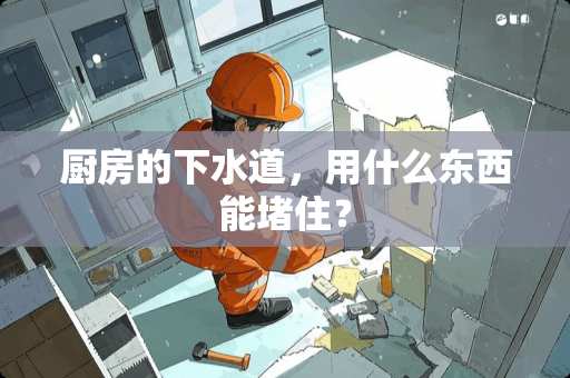 厨房的下水道，用什么东西能堵住？