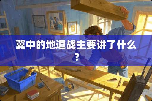 冀中的地道战主要讲了什么？