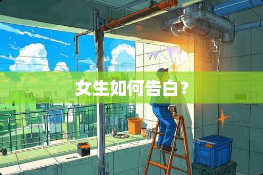 女生如何告白？