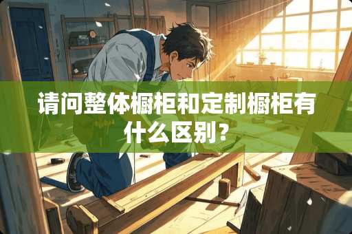 请问整体橱柜和定制橱柜有什么区别？