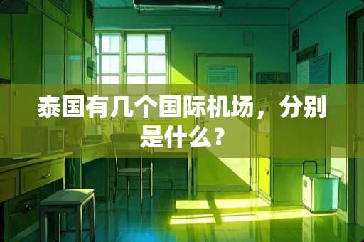 泰国有几个国际机场，分别是什么？