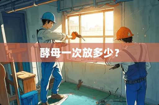 酵母一次放多少？