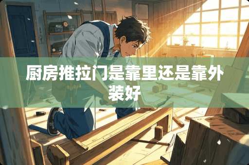 厨房推拉门是靠里还是靠外装好