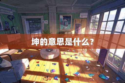 坤的意思是什么？