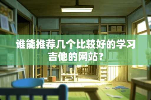 谁能推荐几个比较好的学习吉他的网站？