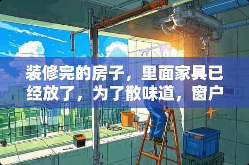 装修完的房子，里面家具已经放了，为了散味道，窗户天天打开，这样好吗？