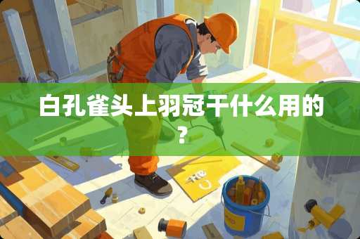 白孔雀头上羽冠干什么用的？