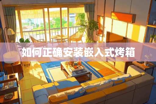 如何正确安装嵌入式烤箱
