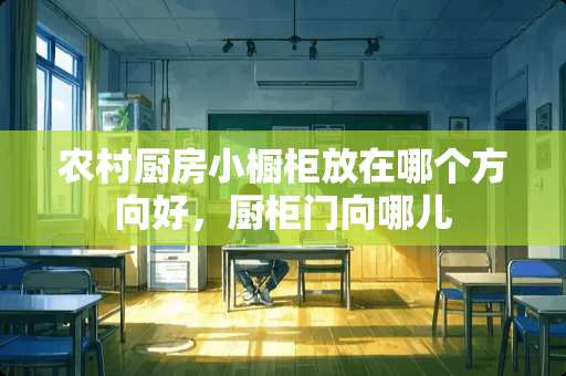 农村厨房小橱柜放在哪个方向好，厨柜门向哪儿