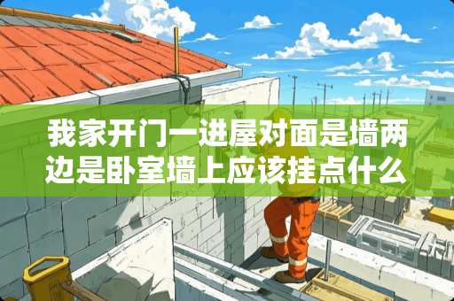 我家开门一进屋对面是墙两边是卧室墙上应该挂点什么？