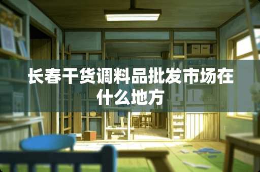 长春干货调料品批发市场在什么地方