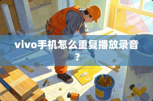 vivo手机怎么重复播放录音？