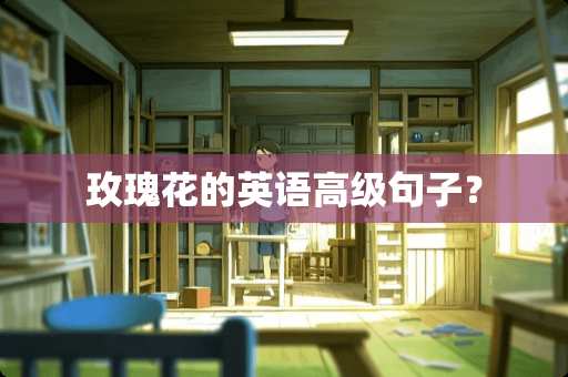 玫瑰花的英语高级句子？