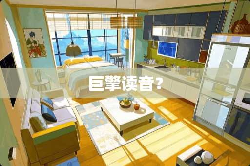 巨擎读音？