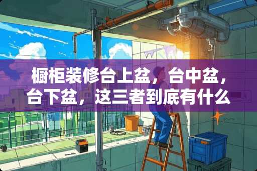 橱柜装修台上盆，台中盆，台下盆，这三者到底有什么区