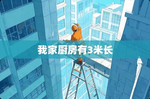 我家厨房有3米长
