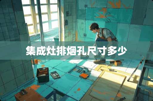 集成灶排烟孔尺寸多少