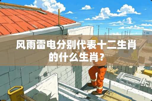 风雨雷电分别代表十二生肖的什么生肖？