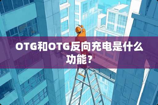 OTG和OTG反向充电是什么功能？