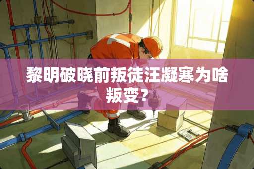 黎明破晓前叛徒汪凝寒为啥叛变？