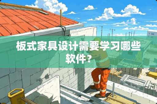 板式家具设计需要学习哪些软件？