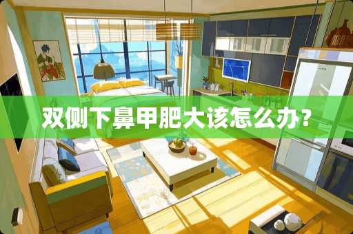 双侧下鼻甲肥大该怎么办？