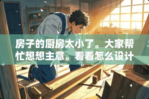 房子的厨房太小了。大家帮忙想想主意。看看怎么设计撬墙