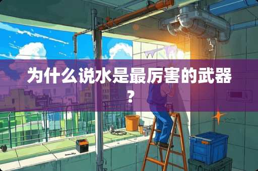 为什么说水是最厉害的武器？