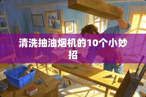 清洗抽油烟机的10个小妙招