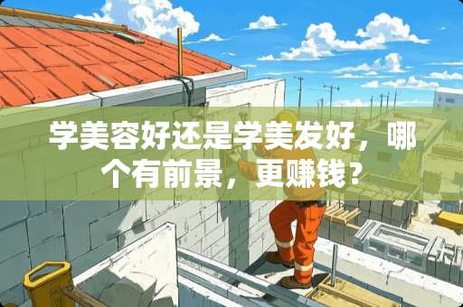 学美容好还是学美发好，哪个有前景，更赚钱？