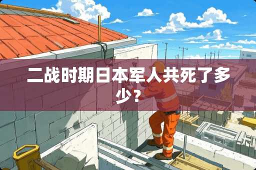 二战时期日本军人共死了多少？