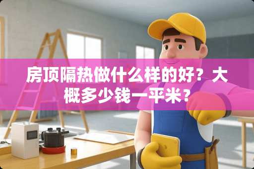 房顶隔热做什么样的好？大概多少钱一平米？