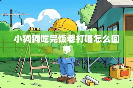 小狗狗吃完饭老打嗝怎么回事