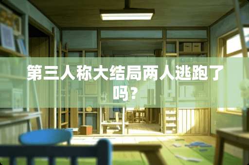第三人称大结局两人逃跑了吗？