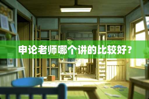 申论老师哪个讲的比较好？