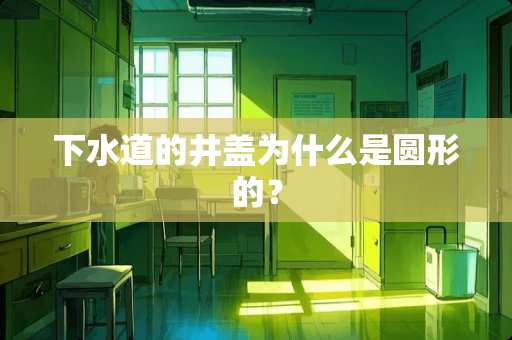 下水道的井盖为什么是圆形的？