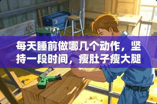 每天睡前做哪几个动作，坚持一段时间，瘦肚子瘦大腿？