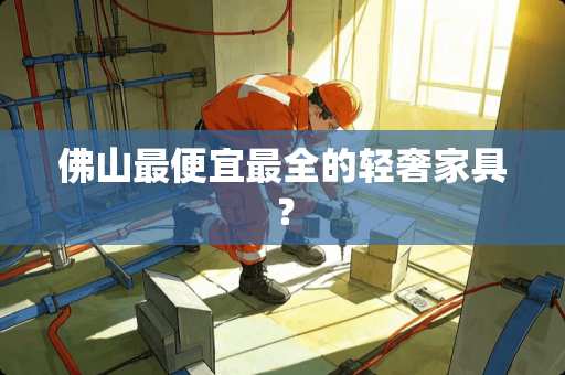 佛山最便宜最全的轻奢家具？