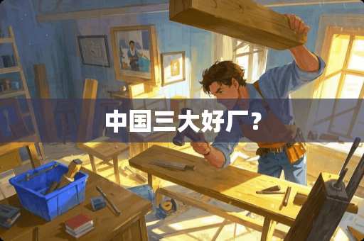 中国三大好厂？
