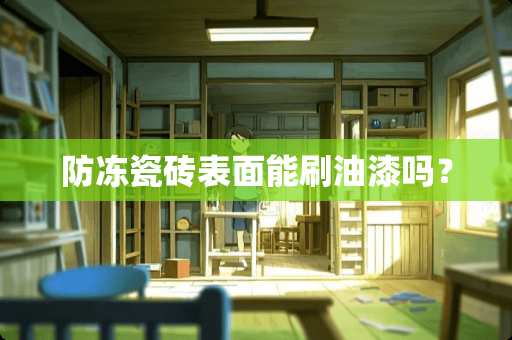 防冻瓷砖表面能刷油漆吗？