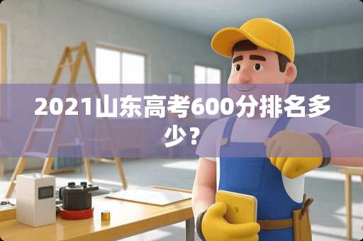2021山东高考600分排名多少？