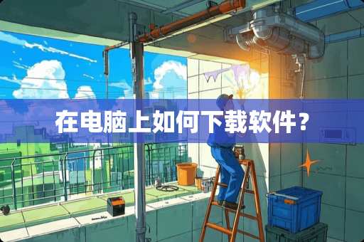 在电脑上如何下载软件？