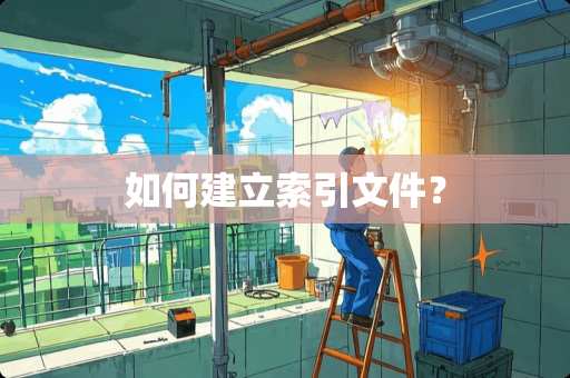 如何建立索引文件？